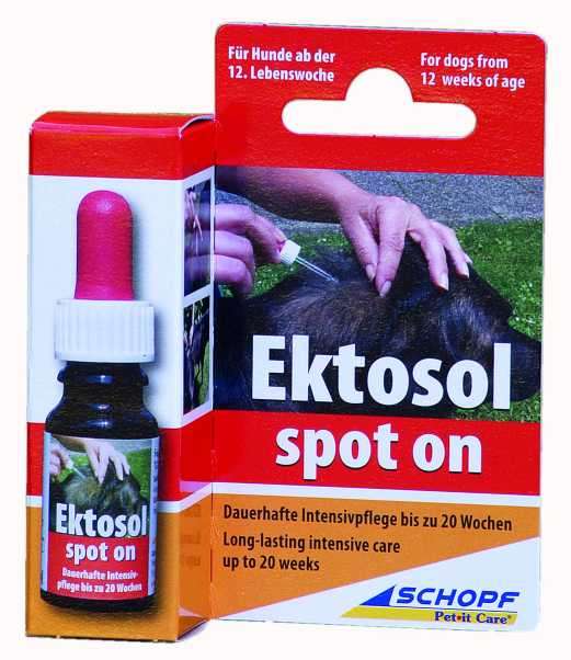 Ektosol spot on Hund Desinfektionsmittel Kleintierhaltung Haus